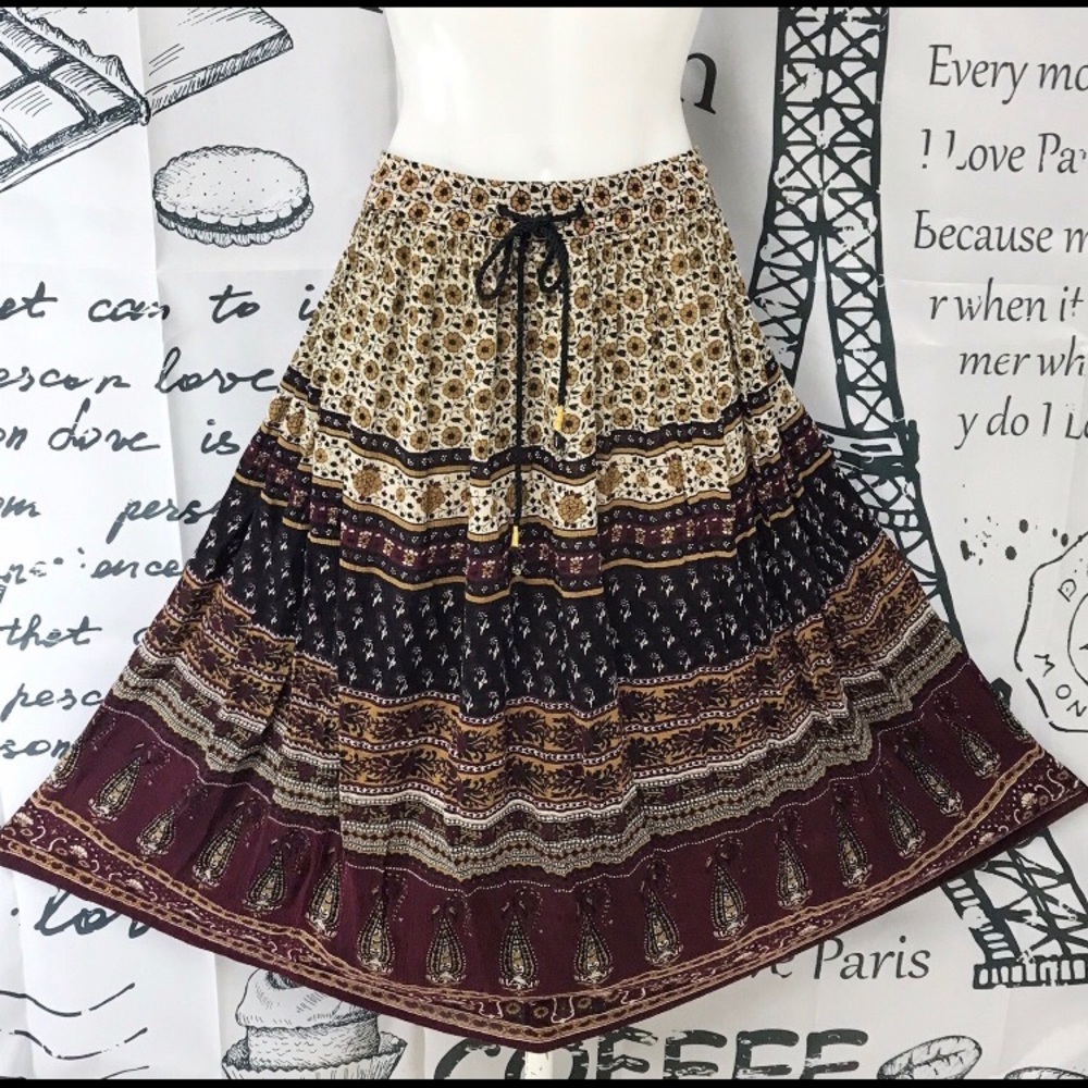 70’s vintage Indian skirt